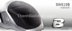 Loa bass HANMA SW619B -Steelmate 