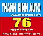 Ngày 01-7/2009 ThanhBinhAuto tưng bừng khai trương cơ sở 3 tại 76 Nguyễn Phong Sắc - Cầu giấy. Nhân dịp khai trương, tại 76 Nguyễn Phong Sắc, trong suốt tháng 7-2009 giảm ngay 5% giá trên hóa đơn + miễn phí 100% công lắp đặt.