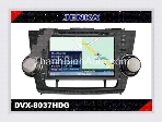 GPS Navigation for TOYOTA Highlander - JENKA DVX-8037HDG
JENKA
Model: DVX-8037HDG
Sunbird SHARP Technology - Made in Tawan
Car Entertainment and GPS Navigation for TOYOTA Highlander