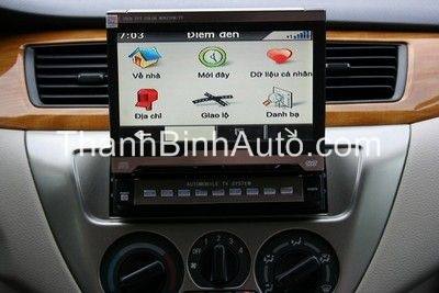 DVD liền màn hình tích hợp GPS Vietmap