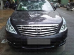 Độ đèn Bi xenon + dải led Nissan Teana

