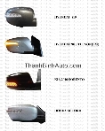 Ốp gương có xinhan cho các loại xe, hàng theo xe 

Một vài hình ảnh về ốp gương có xi nhan cho các loại xe: Lacetti nhập khẩu đến Huyndai i10, Sonata, Tucson, Santa Fe, Getz, Kia Sorento, Morning....đến Honda Accord ... và nhiều loại khác 


Màu sơn: Để mộc hoặc sơn sẵn theo màu sơn zin của xe luôn. 


