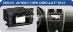 DVD Android cho Corolla Altis