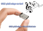 USB ô tô nhỏ gọn có sẵn nhạc, cắm là nghe thôi