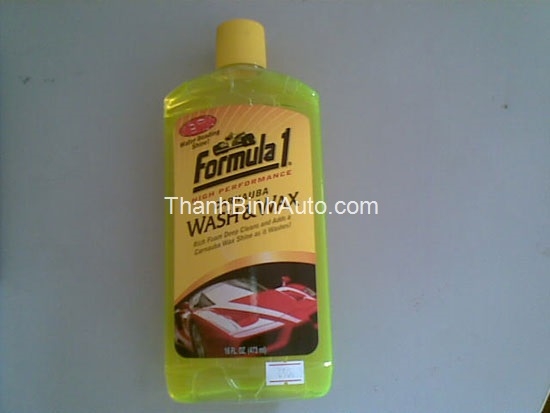 Rửa và bóng xe Carnauba Formula1