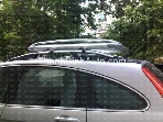 Giá nóc CR-V kiểu thanh dọc + baga mui Carryboy
Đẹp và hữu dụng ...