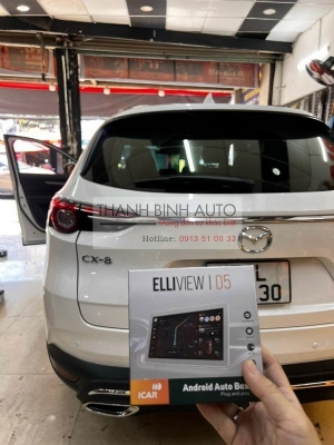 Android Box, TPMS, cảnh báo giao thông cho xe MAZDA CX8 2023