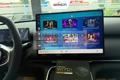 Android Box Winca W170+ cho xe Geely EX5 EM-i