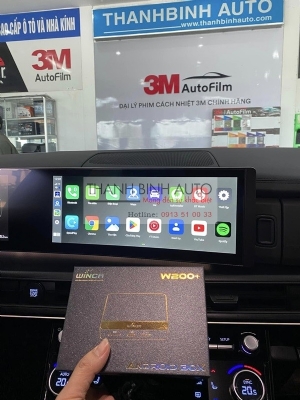 Android Box Winca W200+ cho xe SANTAFE 2024