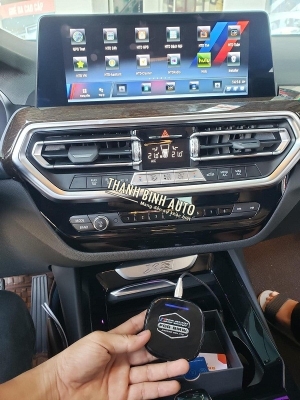 Android box cho màn hình zin xe BMW