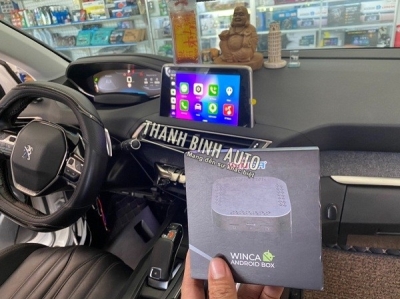 Android box cho màn hình zin xe Peugeot 3008