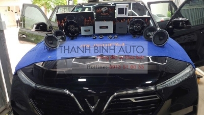 Combo nâng cấp âm thanh Musway cho xe LUX SA