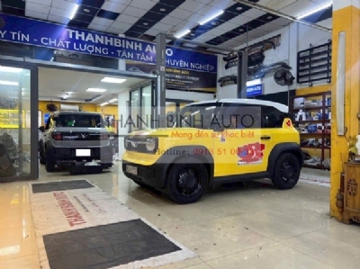 Combo phụ kiện cho xe VF3 vàng