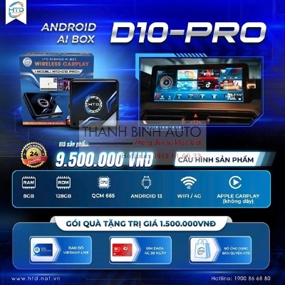 D10 Pro Android Box cho xe MINI COOPER và BMW