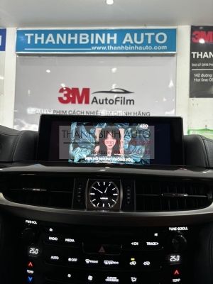 Interface Android cho xe LEXUS LX570