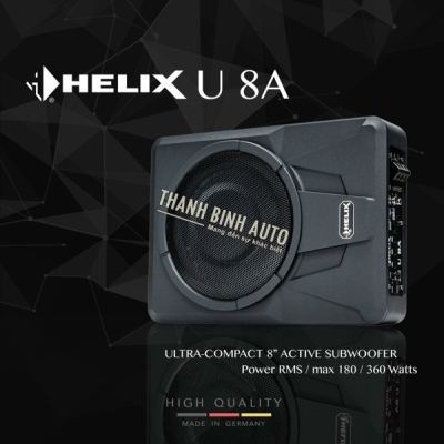  Loa bass gầm ghế ô tô Helix U8A