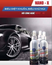 Bình xịt khử mùi, diệt khuẩn xe hơi NANO-X