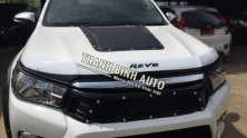 LƯỚT GIÓ NẮP CAPO 2 MÀU TOYOTA HILUX REVO 2015