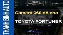 Video Camera 360 độ cho TOYOTA FORTUNER
