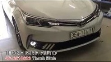 Video Đèn led gầm theo xe TOYOTA ALTIS 2018