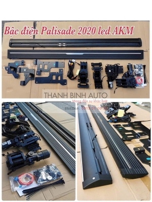 Bậc lên xuống điện, bệ bước điện cho xe Hyundai Palisade 2020