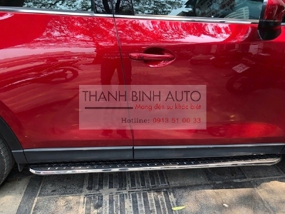 Bậc lên xuống, bệ bước mẫu sao rơi cho xe MAZDA CX5
