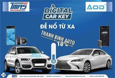 Bộ đề nổ từ xa Digital Car Key FK