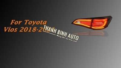 Bộ đèn hậu độ nguyên bộ cho xe VIOS 2018 2021