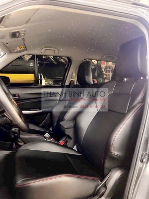 Bọc nệm ghế da Nappa + Trần sao băng cho xe SUZUKI SWIFT