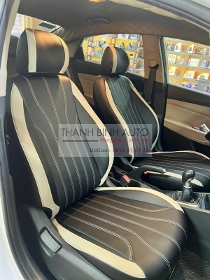 Bọc nệm ghế da công nghiệp cho xe Accent 2019