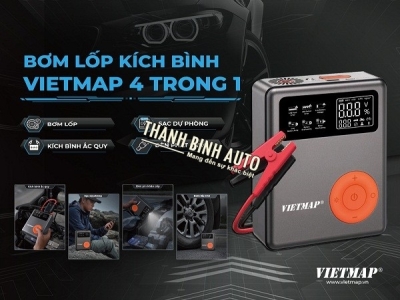 Bơm lốp kích bình 4 trong 1 VIETMAP DK-MF139