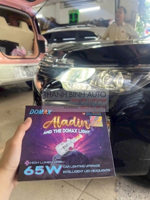 Bóng đèn tăng sáng Lumiled Aozoom Domax Aladin 65W cho xe CAMRY
