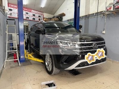 Cách âm hộc bánh xe cho xe Volkswagen Teramont