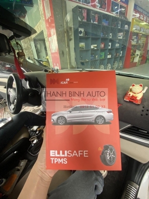 Cảm biến áp suất lốp lên màn hình ODO xe HYUNDAI ACCENT