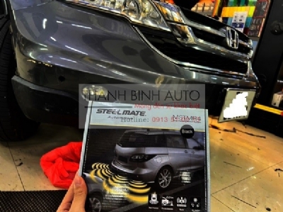 Cảm biến va chạm Steelmate 4 mắt trước cho xe HONDA CRV 2010