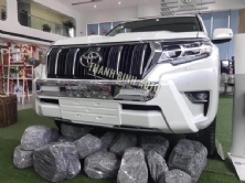 Cản ốp, ốp cản trước xe PRADO 2019 2020