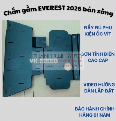 Chắn gầm cho xe Ford Everest 2026 bản xăng