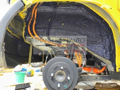 Chống ồn, cách âm hộc bánh xe VF3
