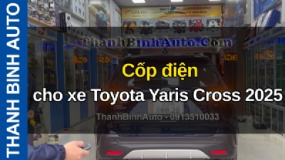 Video Cốp điện cho xe Toyota Yaris Cross 2025 tại ThanhBinhAuto
