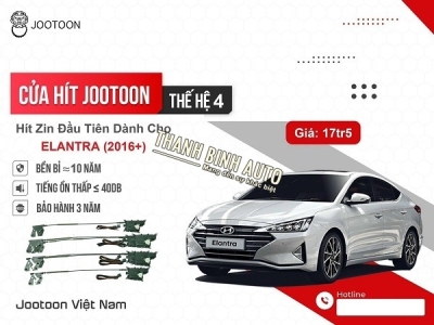 Cửa hít JOOTOON cho xe Hyundai Elantra 2016+