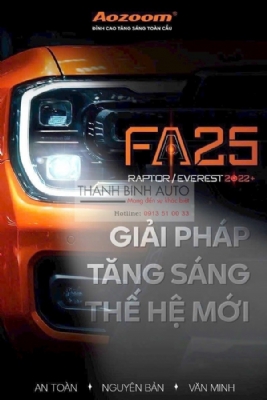 Cụm Plug & Play FA25 dành riêng cho Ford Everest 2022+