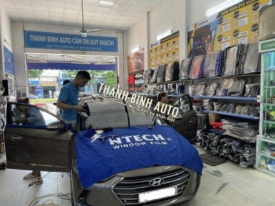 Dán kính, dán phim cách nhiệt xe ELANTRA 2018