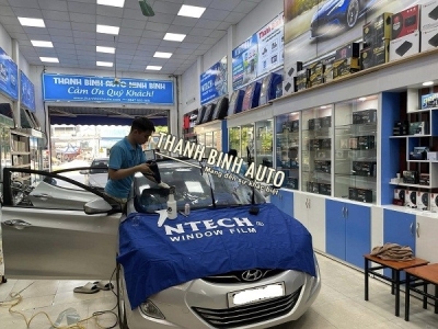 Dán kính, dán phim cách nhiệt xe Hyundai Elantra