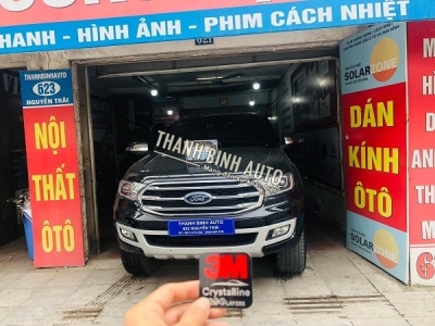 Dán phim cách nhiệt 3M Mỹ cho xe EVEREST