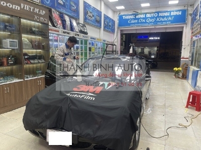 Dán phim cách nhiệt 3M Mỹ cho xe Mercedes C200 2004