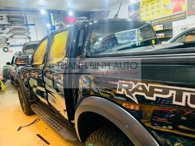 Dán phim cách nhiệt 3M Mỹ cho xe RAPTOR