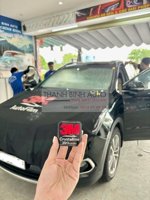 Dán phim cách nhiệt 3M Mỹ cho xe SANTAFE
