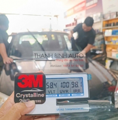 Dán phim cách nhiệt 3M Mỹ cho xe Toyota Fortuner