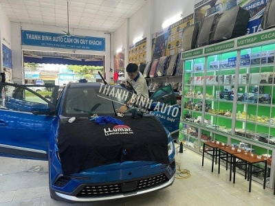 Dán phim cách nhiệt LLumar Mỹ cho xe VINFAST E34