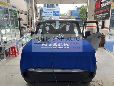 Dán phim cách nhiệt Ntech Hàn Quốc cho xe VF3